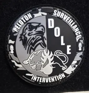 Patch PSIG DOLE (cam noir écriture blanche)