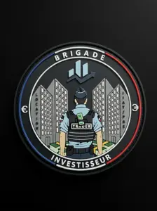 Ecusson Gend'Epargne Brigade Investisseur