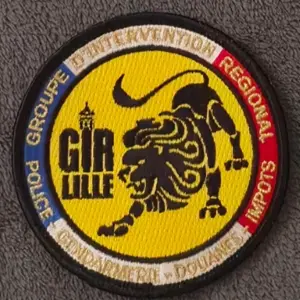 Ecusson Police Nationale GIR Lille