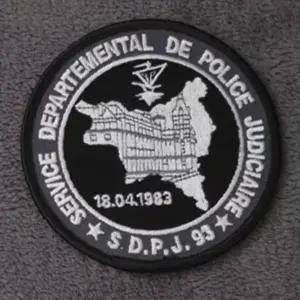 Ecusson Police Nationale SDPJ 93