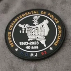 Ecusson SDPJ 93 - Anniversaire 40 ans