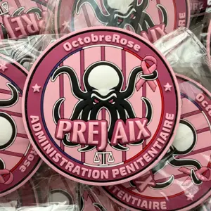 Écusson PREJ Aix-en-Provence Octobre Rose
