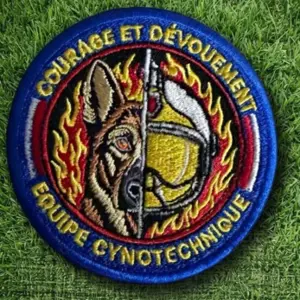 Écussons maître chien/Pompier